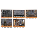 Beta 5904VG/5T Assortimento di 153 utensili per autoriparazione in termoformato rigido in ABS 059041196