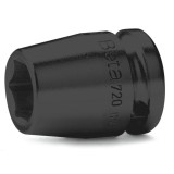 Beta 720 15 Chiavi a bussola Macchina con attacco quadro femmina 1/2" bocca esagonale serie normale, fosfatate 007200015