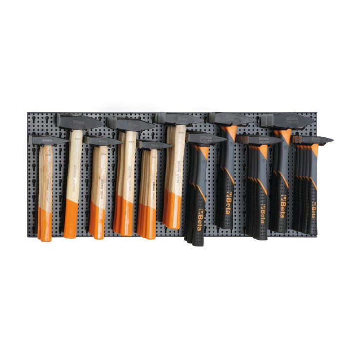 Beta 6600 M/417 Assortimento 43 utensili, con ganci senza pannello 066000417
