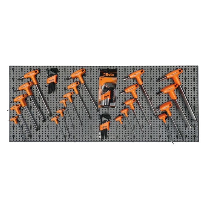 Beta 6600 M/52 Assortimento di 176 utensili con ganci senza pannello 066000052