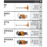 Beta 6600 M/52 Assortimento di 176 utensili con ganci senza pannello 066000052