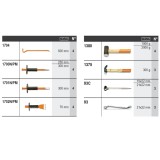 Beta 6600 M/592 Assortimento di 40 utensili, con ganci senza pannello 066000592