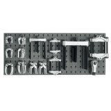 Beta 6600 M/650 Assortimento 28 utensili, con ganci senza pannello 066000650