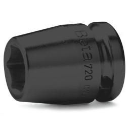 Beta 720 10 Chiavi a bussola Macchina con attacco quadro femmina 1/2" bocca esagonale serie normale, fosfatate 007200010