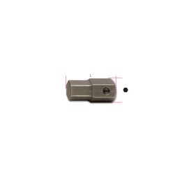 Beta 727/ES22 24 Inserti maschio Macchina esagonale attacco 22 mm fosfatati 007270224