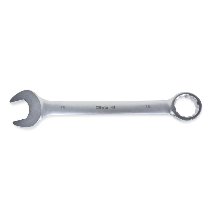 Beta 45 65 Chiavi combinate a forchetta e poligonale piegata, tipo pesante cromate 000450065