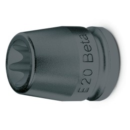 Beta 720FTX 18 Chiavi a bussola Macchina per viti con profilo Torx® con attacco quadro femmina 1/2" fosfatate 007200418