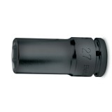 Beta 720L 24 Chiavi a bussola Macchina con attacco quadro femmina 1/2" bocca esagonale, serie lunga fosfatate 007200324