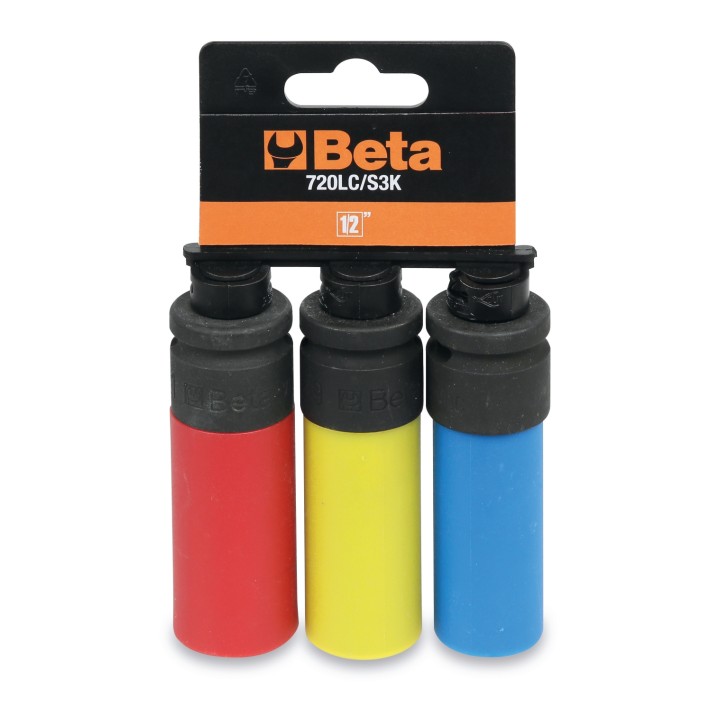 Beta 720LC/S3K Serie 3 chiavi a bussola Macchina per dadi ruote con inserti polimerici colorati 007209663