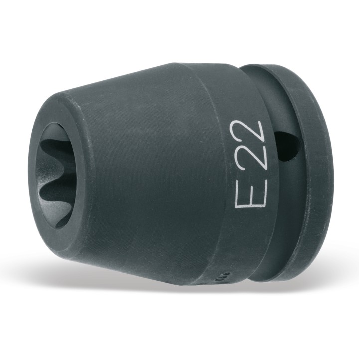 Beta 728FTX 24 Chiavi a bussola Macchina per viti con profilo Torx® con quadro femmina 3/4" fosfatate 007280424