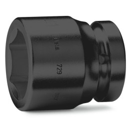 Beta 729 65 Chiavi a bussola Macchina con attacco quadro femmina 1" bocca esagonale, serie normale, fosfatate 007290065