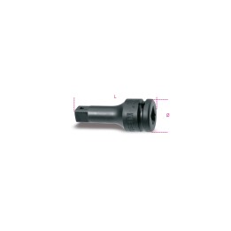 Beta 728/21 Prolunga Macchina con attacchi quadri maschio e femmina 3/4" fosfatata 007280815
