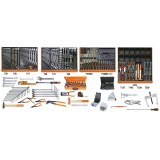 Beta 5910VI/3T Assortimento di 261 utensili per manutenzioni industriali in in termoformato rigido in ABS 059101063