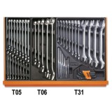 Beta 5910VI/3T Assortimento di 261 utensili per manutenzioni industriali in in termoformato rigido in ABS 059101063
