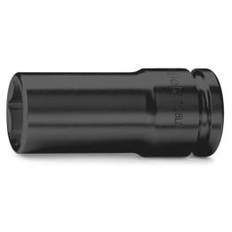 Beta 728LS 17 Chiavi a bussola Macchina con attacco quadro femmina 3/4" bocca esagonale serie lunga sottile fosfatate 007280517