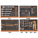 Beta 5988U/7M Assortimento di 215 utensili per impiego universale in vassoio morbido in EVA 059881019
