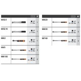 Beta 6600 M/174 Assortimento 13 utensili, con ganci senza pannello 066000174