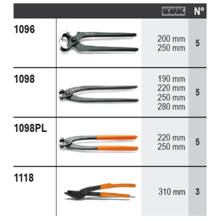 Beta 6600 M/241 Assortimento di 43 utensili, con ganci senza pannello 066000241