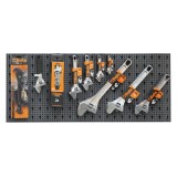 Beta 6600 M/33 Assortimento 37 utensili, con ganci senza pannello 066000033