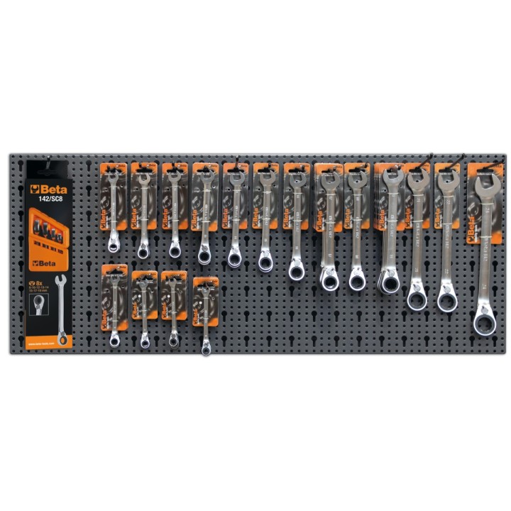 Beta 6600 M/40K Assortimento di 91 utensili, con ganci senza pannello 066009040