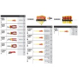 Beta 6600 M/643 Assortimento 87 utensili, con ganci senza pannello 066000643