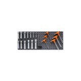 Beta 6600 M/68 Assortimento 76 utensili, con ganci senza pannello 066000068
