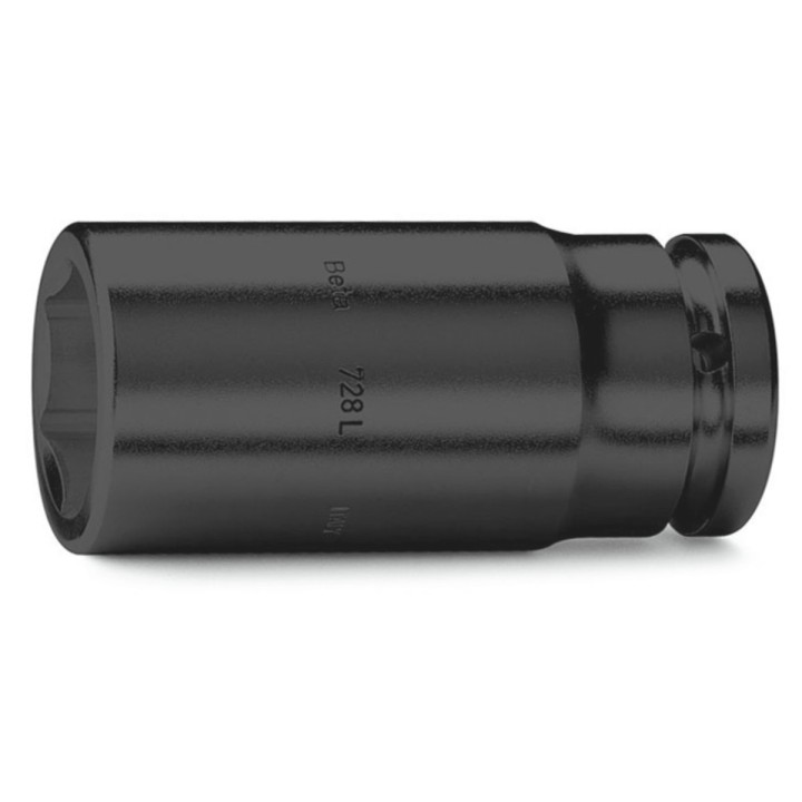 Beta 728L 34 Chiavi a bussola Macchina con attacco quadro Femmina 3/4" Bocca esagonale Serie lunga, fosfatate 007280334