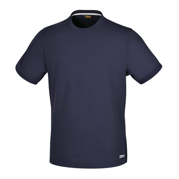 Beta 7553BL XL T-shirt work in cotone jersey 150 gr, blu 075530304