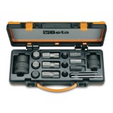 Beta 727/C16 12 inserti Macchina maschio e 4 accessori in cassetta di lamiera 007270900