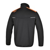 Beta 7564N M Giacca in pile elasticizzata e traspirante, multitasche, nera 075640002
