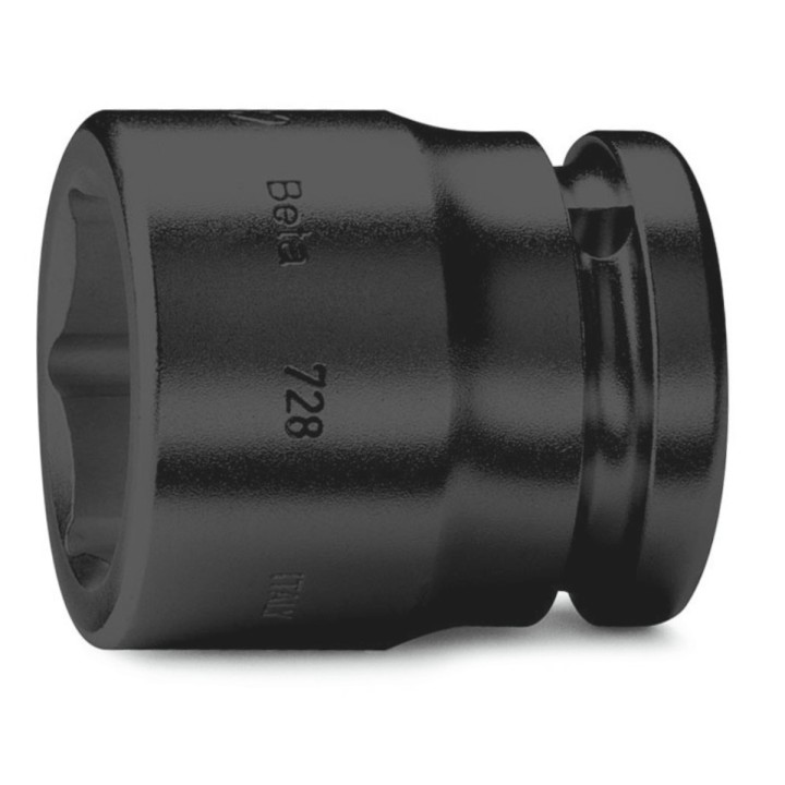 Beta 728 22 Chiavi a bussola Macchina con attacco quadro femmina 3/4" bocca esagonale serie normale, fosfatate 007280022