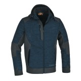 Beta 7637B XXL Felpa tecnica in pile con inserti in tessuto softshell 076370105