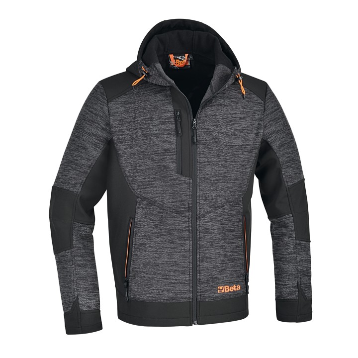 Beta 7637G S Felpa tecnica in pile con inserti in tessuto softshell 076370001