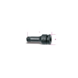 Beta 729/21 Prolunga Macchina con attacchi quadri maschio e femmina 1" fosfatata 007290815