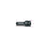 Beta 729/21 Prolunga Macchina con attacchi quadri maschio e femmina 1" fosfatata 007290815