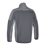 Beta 7643G XXL Felpa zip corta, 80% cotone, 20% poliestere, 280 g, antracite/grigio chiaro 076430005