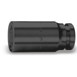 Beta 730L 75 Chiavi a bussola Macchina con attacco quadro femmina 1.1/2" bocca esagonale, serie lunga fosfatate 007300375