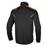Beta 7563N S Micropile gird fleece con zip corta, nero 075630001