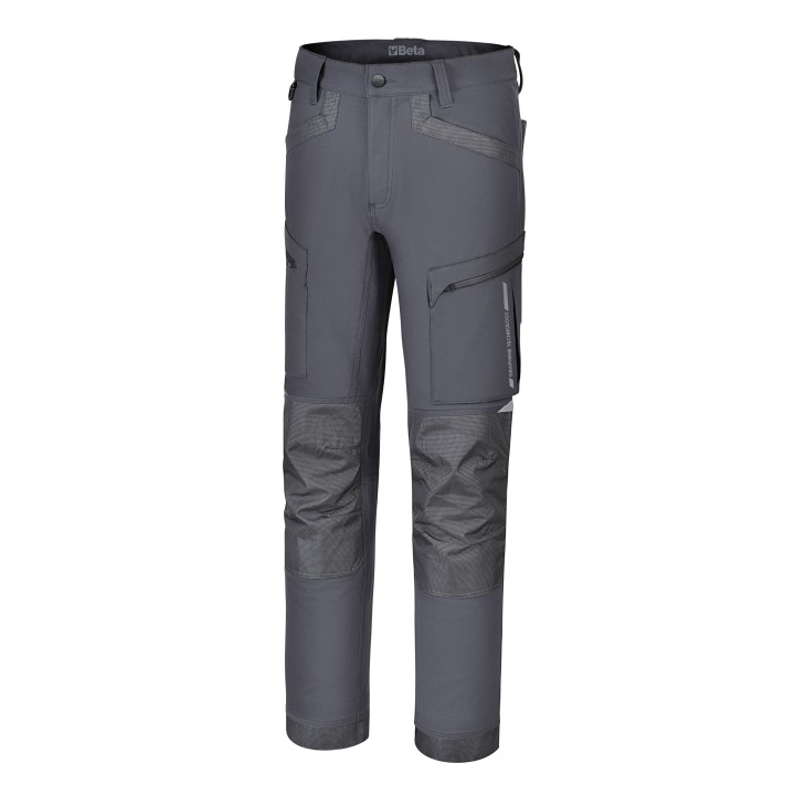 Beta 7640GG XXL Pantaloni da lavoro multitasche elasticizzati in Graphene 076400015