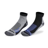 Beta 7426P 39/42 2 paia di calze maxi sneakers in cotone con pianta in spugna di cotone 074260102