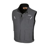 Beta 7937MG XXL Gilet da lavoro grigio in 100% cotone, comodo e resistente 079370405