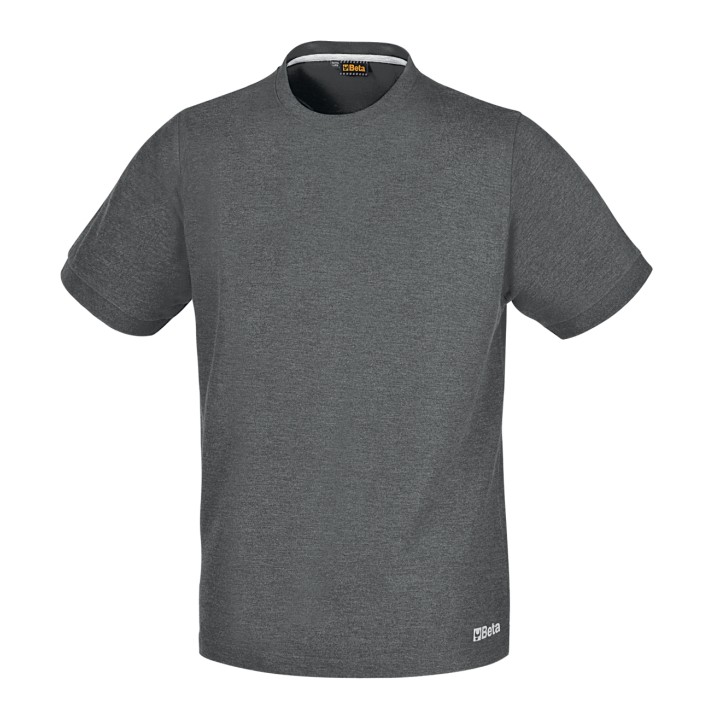 Beta 7553G M T-shirt work in cotone jersey 150 gr, grigio melange 075530402