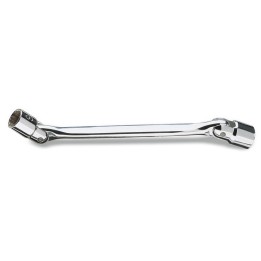 Beta 80 14X15 Chiavi a bussola poligonale snodate doppie cromate 000800014