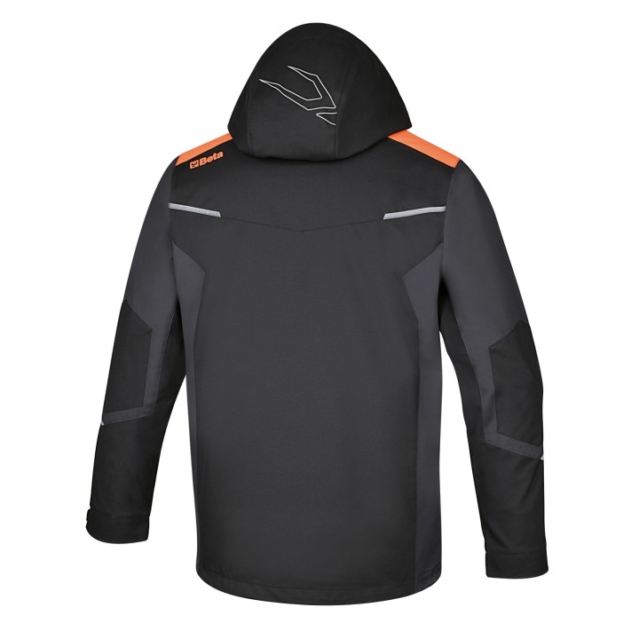 Beta 7569NG M Giacca impermeabile 3 in 1, composta da giacca esterna e gilet removibile 075690002