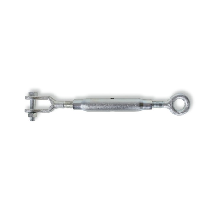 Beta 8010TZ M30 Tenditori ad occhio e forcella canaula a tubo DIN 1478 zincati 080100630