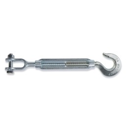 Beta 8011Z M24 Tenditore gancio e forcella zincato 080110124