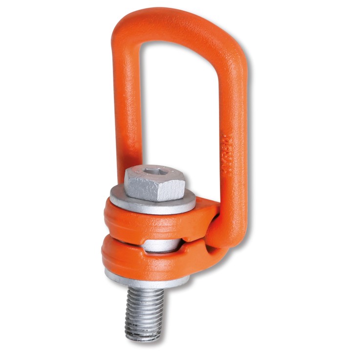 Beta 8049V M20-35 Golfare maschio per sollevamento con staffa disassata, acciaio legato ad alta resistenza 080490320