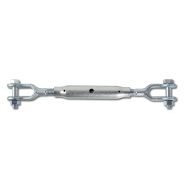 Beta 8009TZ M24 Tenditori a due forcelle canaula a tubo DIN 1478 zincati 080090524