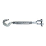 Beta 8011TZ M20 Tenditore gancio e forcella canaula a tubo DIN 1478 zincato 080110620