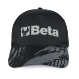 Beta 7982N Cappellino Beta nero, design classico con visiera curva 079820000